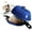 Blue, variant on Krustic 5.5 QT Enameled Cast Iron Dutch Oven Pot with Lid and Silicone Baking Mat, Non-Stick
