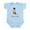 Sky Blue, variant on CafePress - Boxer Life Infant Bodysuit - Baby Light Bodysuit, Size Newborn - 24 Months