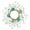 A, variant on St Patricks Day Green Four Leaf Clover Berry Candle Holders - Irish Festival Themed Decor for Home Tabletop Displays, Party Venue Centerpieces, Candlelight Dinners, and Holiday Accents, 10in, A