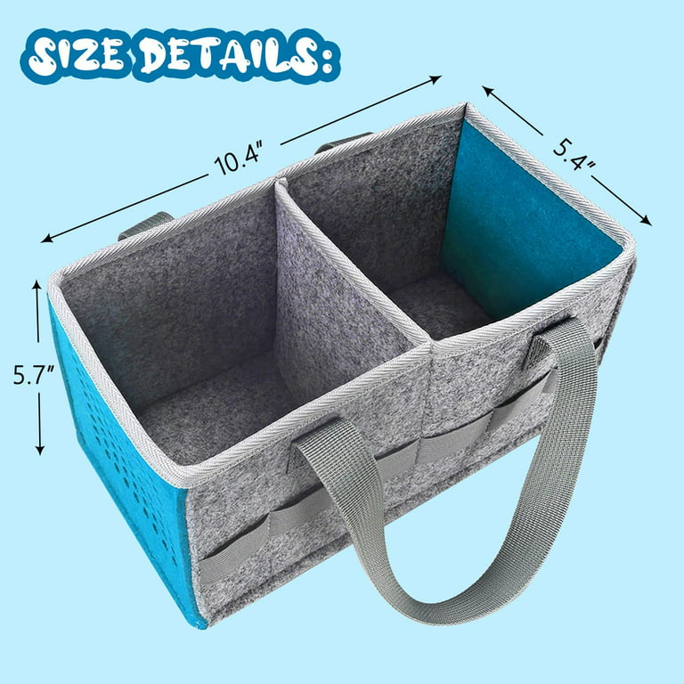 Carrying Case for Tonies Starter Set & Storage Bag for Tonies Figurine,  Felt Cloth Musical Toy Folding Bag for Kids Toniebox Accessories Travel