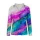thumbnail image 4 of Tops de Mujer Elegante Blusa Casual Camisas de Manga Larga Otoño de Moda Cuello en V Estampado Floral Pullover Top Odeerbi ODB170485, 4 of 5