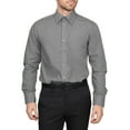 thumbnail image 4 of 2 PACK Men's Boltini Italy Regular Fit Long Sleeve Classic Button Up Dress Shirt, 4 of 11