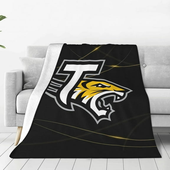 Towson University Blanket Large Luxury Fleece Soft Anti-Static Anti-Pilling Flannel Bed Blanket