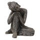 thumbnail image 1 of Estatua de Buda para meditación, adorno decorativo, figura de Buda sentado para inauguración de la casa, césped, 1 of 9