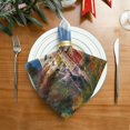 thumbnail image 2 of GZHJMY Beautiful Castle Cloth Napkins Washable Reusable Polyester Dinner Napkins 20 x 20 Inch for Home Weddings Parties Holiday Table Napkins Set of 1, 2 of 6