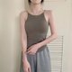 thumbnail image 1 of Camisola de una pieza sin mangas con copa de belleza en la espalda para mujer, sexy, con pecho envuelto, ropa interior y exterior, top de tubo ajustado, camisa de fondo, 1 of 6