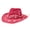 Rose Red, variant on Handcrochet Panama Hat Vacation Sun Hat for Adult Unisex Outdoor Activity Wide Brims Bohemian Straw Hat for Travel Wear