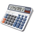 thumbnail image 2 of OSALO OS-6815 12 Digits Desktop Calculator Solar Energy Dual Power Calculator, 2 of 5