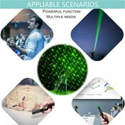 Long Range Laser Pointer,Green Laser Pointer,USB Rechargeable,for TV,LED,LCD Screen Presentation