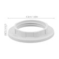 thumbnail image 2 of WEUVEB 50Ud Anillos Retenedores De Para Socket E12 Con Para Sujeción Segura En Luces De Hogar, 2 of 8