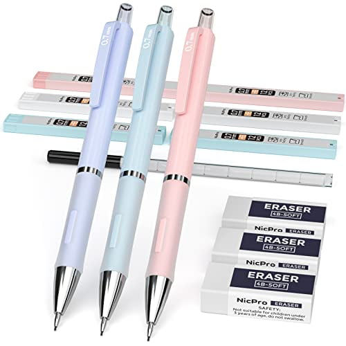 11 Colors Lead Refills Tube 0.7mm with Case for Mechanical Pencils Student Gift 