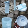 thumbnail image 3 of 1pc 700Ml/24Oz Protein Shaker Bottle, Portable Leak-Proof Shaker Smoothie Cup, Suitable for Gym Fitness And Exercise, Easy to Clean, 3 of 10