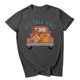thumbnail image 4 of Tops Para Mujer Blusa Casual Elegante Camisas Cuello Redondo Estampado de Otoño Camiseta de Manga Corta Odeerbi  ODB170457, 4 of 4