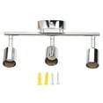 thumbnail image 2 of Base de luz de riel LED ajustable, base de luz de riel LED de 3 luces, base de foco de techo de estilo elegante, 2 of 12