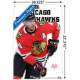 thumbnail image 3 of NHL Chicago Blackhawks - Seth Jones Feature Series 23 Wall Poster with Push Pins, 14.725" x 22.375", 3 of 4