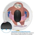 thumbnail image 4 of Disketp Sloth With Donuts1 Small Mouse Pad 7.9x7.9 Inches,Washable Round Mousepad For Office Laptop Computer,Non-Slip Rubber Base Mouse Pads For Wireless Mouse, 4 of 8