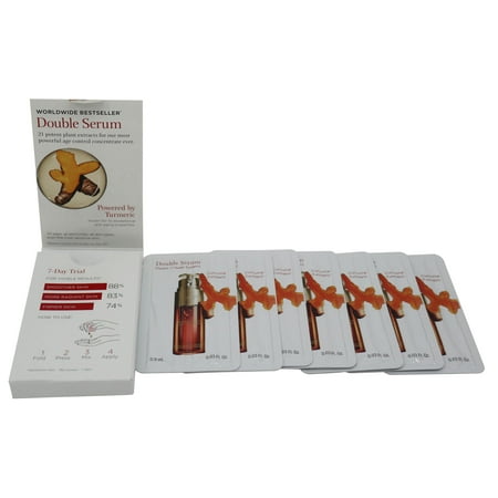 Clarins Double Serum Complete Age Control Concentrate .03ozx7 New In Box