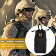 thumbnail image 4 of Bolsa EDC de nailon para botiquín de primeros auxilios, bolsa de herramientas de caza para escalada (negro) Likrtyny Para Estrenar, 4 of 7