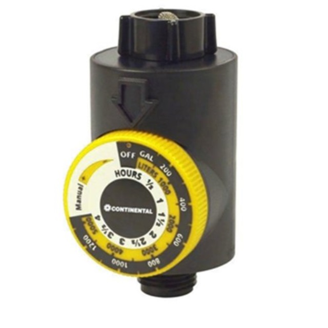 continental flow meter water timer