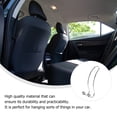 thumbnail image 2 of 2Pack Vehicle Storage Hanger Car Back Seat Hook Silver 12x3cm Double Hook for Car Owners Multifunctional Use, 2 of 8