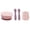 Matte Pink/Purple/Blush Pink, variant on WeeSprout First Feeding Set - Baby Training Cup, Suction Bowl w/ Lid & 2 Baby Led Weaning Spoons