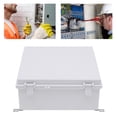 thumbnail image 5 of Miumaeov Hinged Cover Stainless Steel Project Box with Mounting Plate ABS Plastic DIY Electrical Box IP67 Waterproof Box, 5 of 13