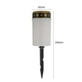 thumbnail image 2 of Solar Power Grave Lawn Light Flameless Electronic Led Lamp Decorations (White), 2 of 8