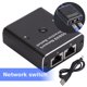 thumbnail image 1 of Divisor RJ45 jixopn de 1 a 2 salidas, conector adaptador LAN Ethernet de 1000 Mbps para 2 PC y portátiles, 1 of 8