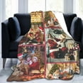 thumbnail image 4 of Personalised Blanket,Custom Blanket with Words Picture Collage Customized Blankets, Birthday Souvenir Gifts Personalized Throw Blanket for Father, Mom, Kids, Dogs, Friends or Lover 31" X 47", 4 of 6