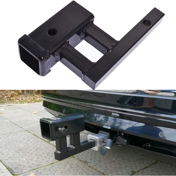 ALL-CARB Trailer Hitch Receiver Adapter Replacement for 1.25 inches to 2 inches