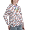 thumbnail image 6 of Daiia Donkey Pattern Women's Fashion Hoodies & Sweatshirts with Kangaroo Pocket Hooded Sweatshirt with Eye-catching Drawstrings-Medium, 6 of 7