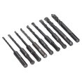 thumbnail image 4 of Masonry Drill Bit Set Carbide Tip Rotary Hammer Tool for Brick Concrete Rock 4?12mm Diameter160mm, 4 of 5