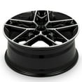 thumbnail image 3 of Part Synergy Replacement for 18x7.5 inch Wheel for Kia Optima (19-20) Black Machine Face Aluminum Rim, 3 of 3