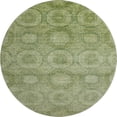 thumbnail image 2 of Addison Rugs Mayfield Premium Machine Washable Transitional Panels Aloe Round Rug, 8' x 8', 2 of 6
