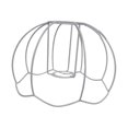 thumbnail image 2 of TOOYFUL Metal Cage , DIY Lampshade Frame, Industrial Pendant Light Decorative Wire Lamp Shade for Ceiling Light Table Lamp B, 2 of 9
