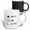 Multicolor, variant on 3drose, Wake up Swim Go to Bed, 11oz Two-tone Red Mug