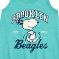 thumbnail image 2 of Peanuts - Brooklyn Beagles - Toddler & Youth Girls A-line Dress, 2 of 5