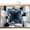 White, Gray, Black, variant on Marble Tunnel Cabinet Curtains 28"W x 35L, Modern 3D Corridor Minimalist Under Sink Skirt for Bathroom Vanity Kitchen Self Adhesive, Dust-Proof Privacy Curtain for Closet Shelves Laundry Room