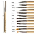 thumbnail image 6 of Tnobhg Nail Art Stripes Lines Brushes with Nylon Bristles DIY Painting Flower Brush Drawing Pen Dotting Tools Manicure Tool, 6 of 8