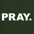 thumbnail image 5 of Wild Bobby Pray. Inspirational/Christian Women Graphic Tee, Forest Green, Large, 5 of 5