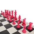 thumbnail image 5 of WE Games Color Bright Chess Pieces Half Set - Includes 17 Pieces in Pink, 5 of 7