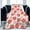 Cute Strawberry Flower Pink, variant on Cute Strawberry Flower Pink Blanket, Soft Blankets Flannel Bed Throw Cozy Lightweight Plush Gifts for Women Men Boys Girls Kids Sofa Couch Bedroom Warm All Season, Home Decor, Small 50"x40"