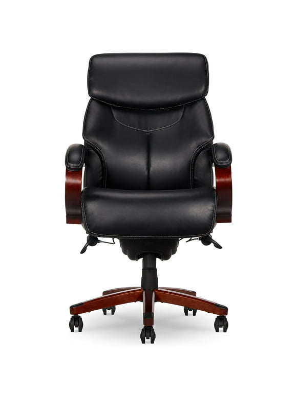 La-Z-Boy Bradley Bonded Leather Executive Chair Black (46089-CC) 46089CC