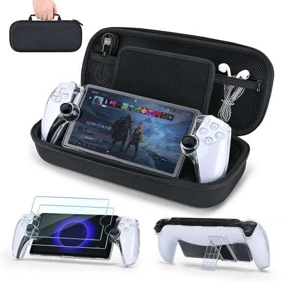 Uberwith 4 in 1 Carry Case Bundle for PS Portal with Carrying Bag, and more