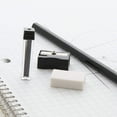 thumbnail image 3 of BAZIC Math Geometry Set 11 Pieces for Students, Storage Box, 2-Pack, 3 of 5