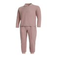 thumbnail image 4 of POINTERTECK Mens Long Sleeve Outfits Stand Collar Sweatshirt Top and Sweatpants Tracksuit Set, 4 of 9