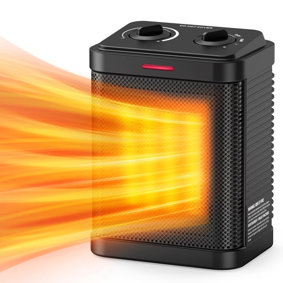 Calentador Pereysi PTC de cerámica de 1500 W con termostato de 3 modos