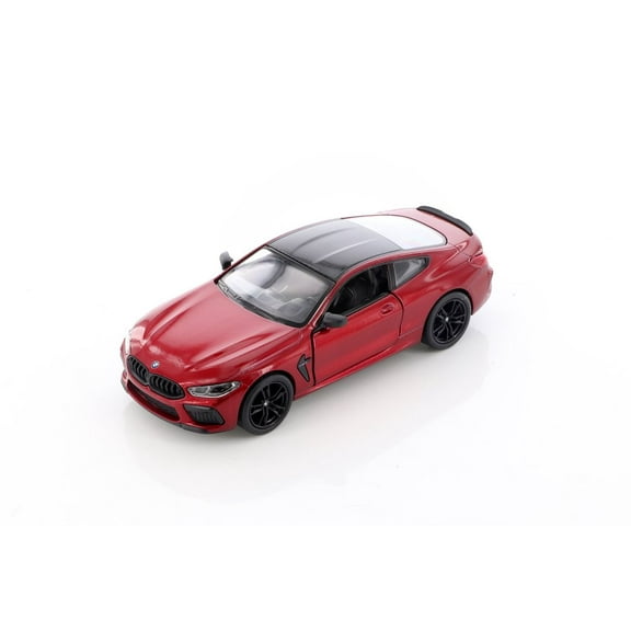 BMW M8 Competition Coupe, Red - Kinsmart 5425D - 1/38 scale Diecast Model Toy Car