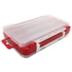 thumbnail image 1 of Caja de almacenamiento de aparejos de doble cara, conveniente para clasificar, alta capacidad rojo pequeño, 1 of 8