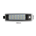 thumbnail image 4 of Luz De La Placa Del Auto 2 uds luz de coche Cob 6500K lámpara de luz de etiqueta LED para Toyota HIACE 200 Vanguard ACA33W, 4 of 8